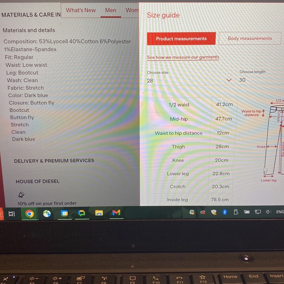 Men’s diesel jeans - Picture 6 of 6